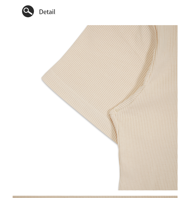 Fashion Waffle T-Shirts - Image 5