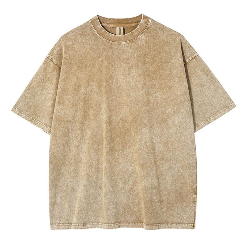 Acid Wash Distressed T-Shirt - Image 12