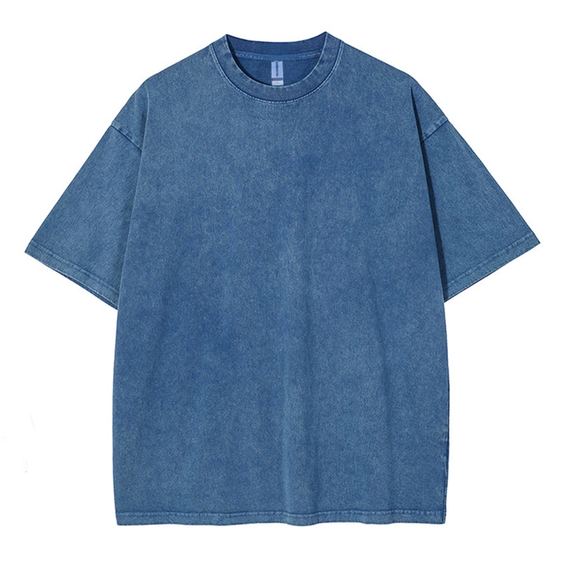 Acid Wash Distressed T-Shirt - Image 3