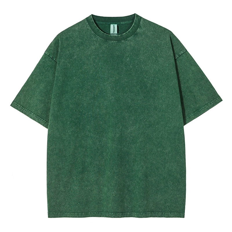 Acid Wash Distressed T-Shirt - Image 6